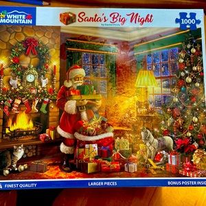Brand new sealed Santa’s Big Night Puzzle